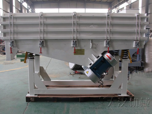 直線振動篩可用層級較多，能夠實現多種物料等級的篩分。